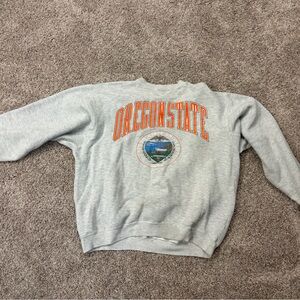 Vintage Gray Oregon State Sweatshirt